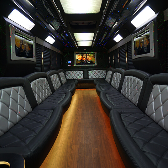 34 passenger party bus