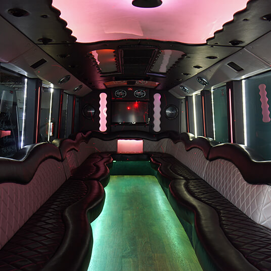 35 passenger party bus