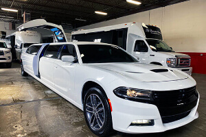 white limousine exterior