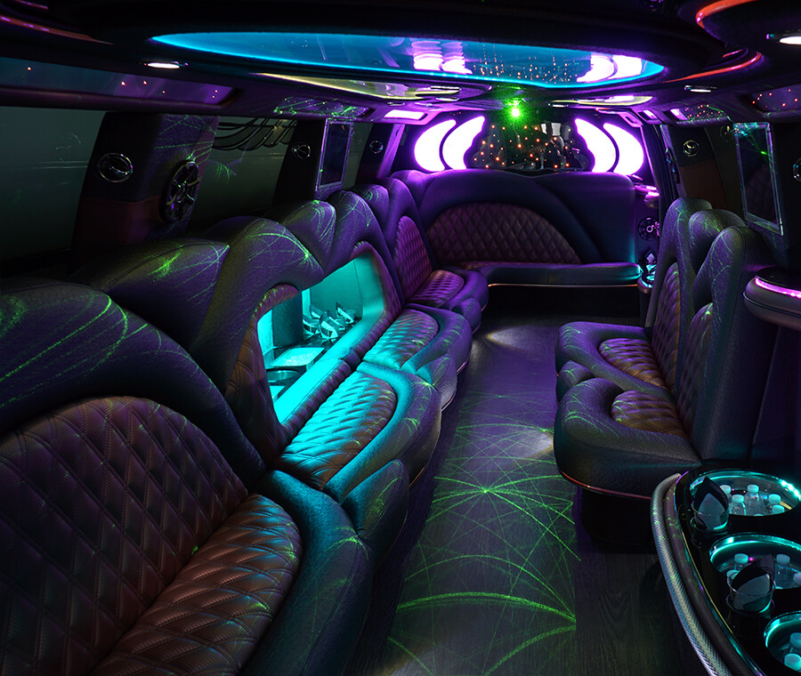 limousine service model lounge